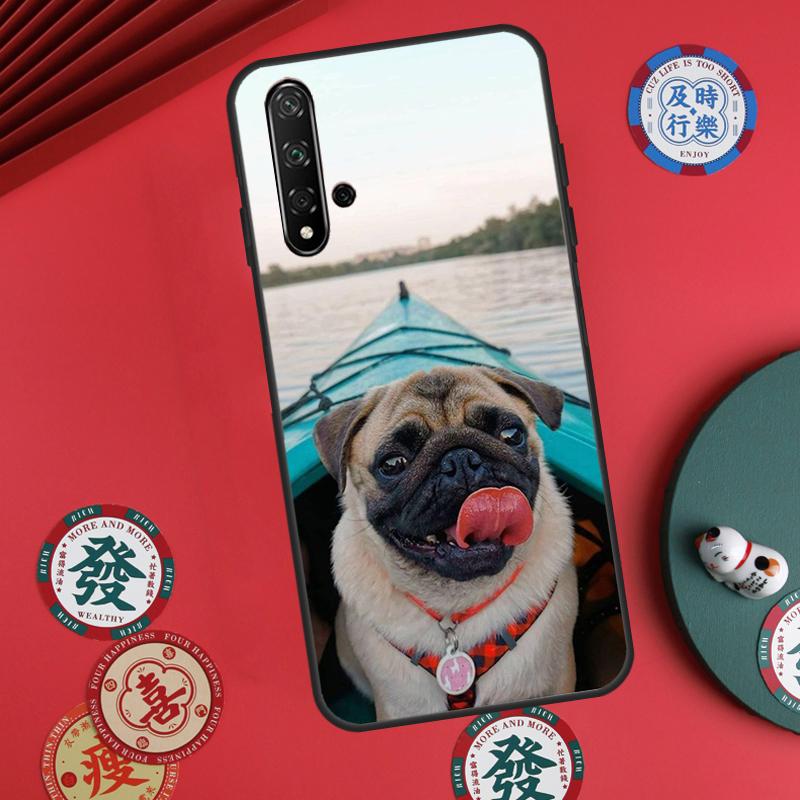 Pug Dog French Bulldog For Huawei Nova 12s 7i 8i 11i 12i Y73 Y70 Y90 Y60 Y72 Y61 Y91 9 10 SE P30 Pro P40 Lite Case