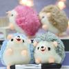 Plush Hedgehog Keychain Pendants Stuffed Animals Doll Toy Keyring Charms Backpack Accessory Adorable Handbag Pendants