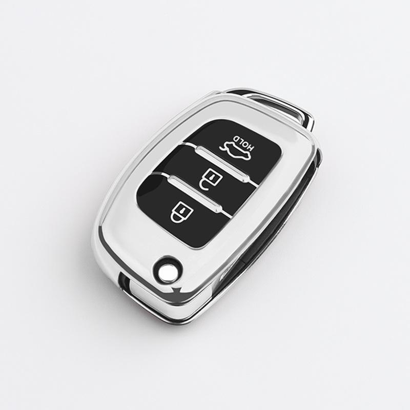 Suitable for Beijing Modern Key Caseix25 ix35Mingtu Langdong Yuena Tucson Car Key Case Folding
