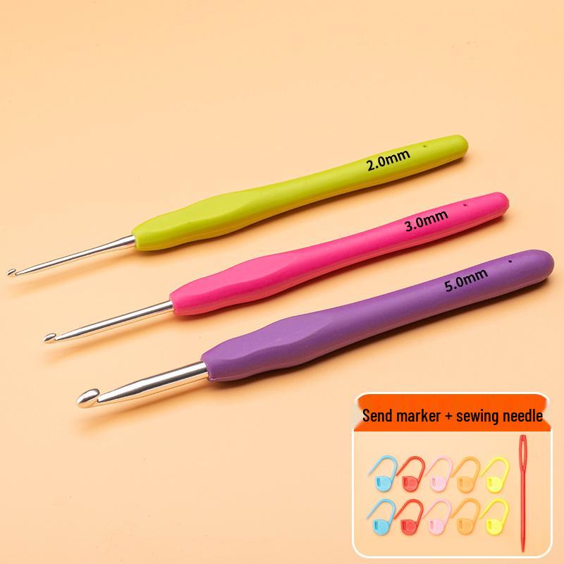 Handmade Crochet Tool Set: Yarn, Hooks & Knitting Doll
