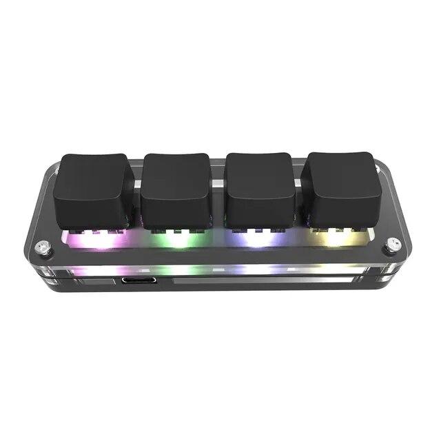 Programming Macro Gaming USB Custom Keyboard BT Volume Button Knob Photoshop Hotswap Socket Keypad Mechanical Blue Switch 9 Key