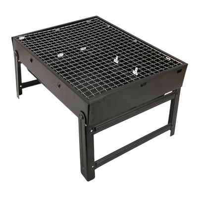 Składany grill do barbecue Odporny na wysokie temperatury Zewnętrzny grill węglowy do kempingu Mały rozmiar