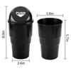 Car Garbage Can Bin with Lid, Leakproof Vehicle Automotive Cup Holder Car Trash Can, Small Trash Bin for Automotive Accessories