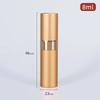 8ml Metal Aluminum Refillable Perfume Bottle Cosmetic Spray Mini Portable Empty Refill Jar Travel Liner Glass Tool