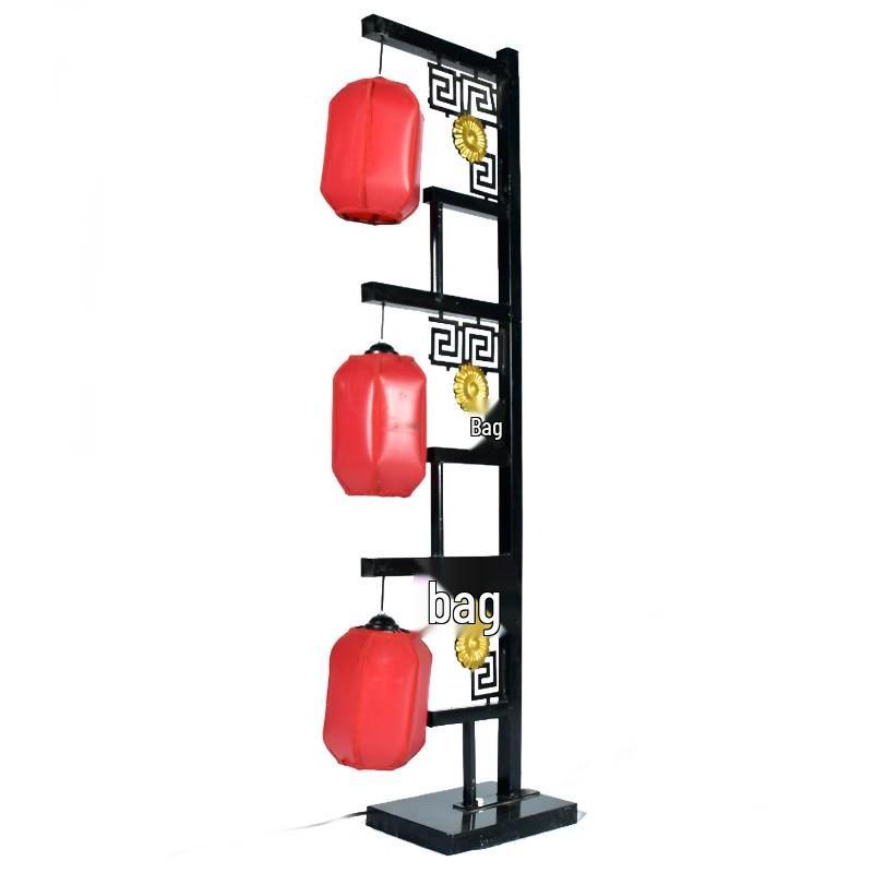 Chinese Iron Art Screen Lanterns: Han Tang Wedding Aisle Lights & Stage Decorations.