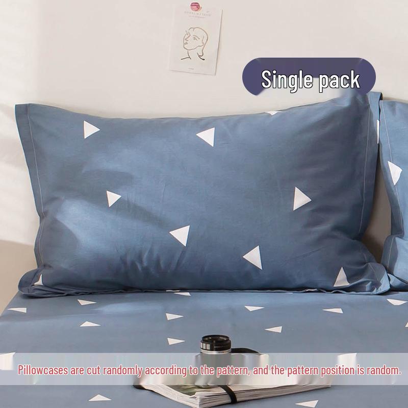 2024 Neues Kissenbezug-Set aus reiner Baumwolle - 100% Baumwolle, 2er-Set, Größe 40x60 oder 48x74cm Kissenbezüge