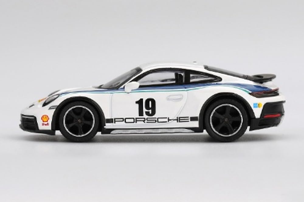 Sunrich MINI GT Porsche 911 Dakar Rally 1974 Finished Model 1/64 (Left-Hand Drive) MGT01009-L