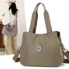 Casual Handbag Women's Fashion Simple Commuter Nylon Shoulder Bag Multi-purpose Messenger Bag for Work and Class