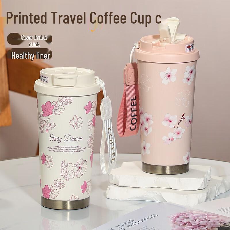 Kap Burton 304 Stainless Steel Dual-Drink Insulated Coffee Mug
