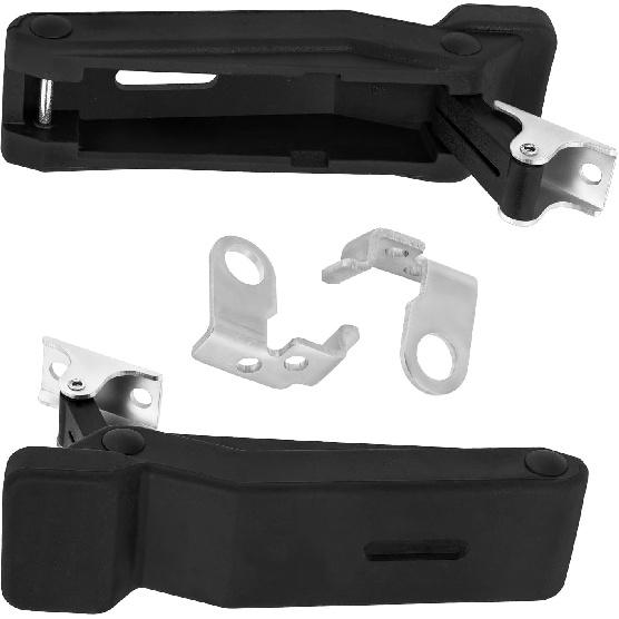 JAVIK Kit 2 Pezzi Latch di Gomma per Vano Portaoggetti Anteriore Adatto per Polaris Sportsman 500 550 850 1000 2009-2024, OEM#2877447