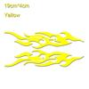 2pcs Popular Vinyl Cool Car Sticker Car Decoration Flame Fire Vehicle Decal
