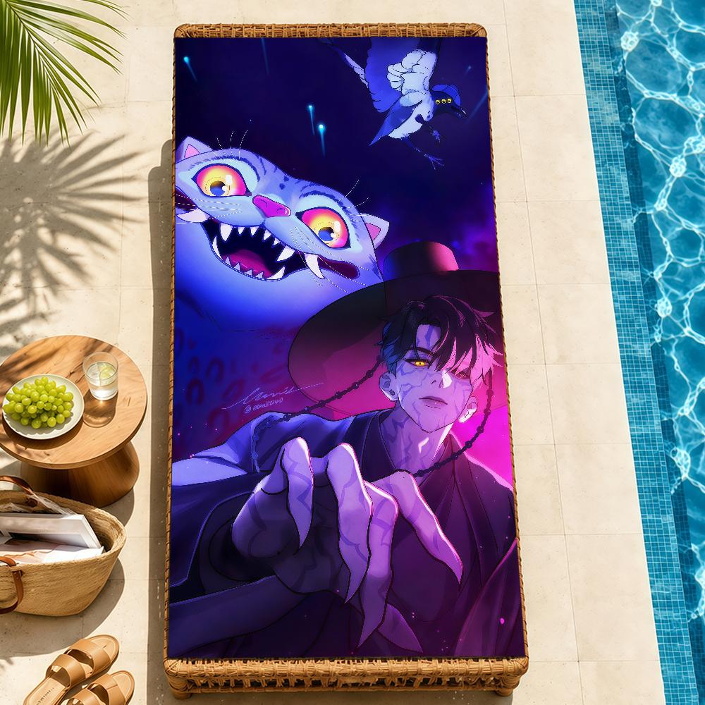 anime k-k-popS soft Beach Towel Trip swim d-demonS Pool bath h-hunters-S Gym M-Mira R-Rumi home room Z-Zoey meme Decor Gift