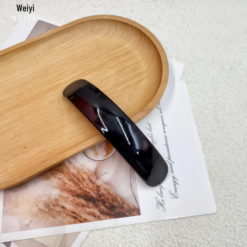 Retro High-Class Acetate Spring Clip for Versatile Women's Updo & Ponytail Hair Styling