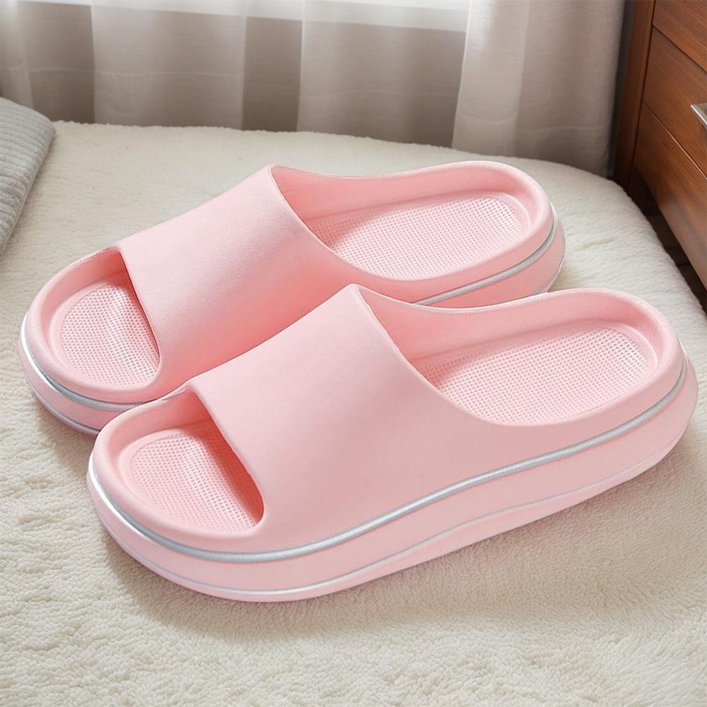 Women Men Pillow Slippers EVA Thick Sole Cloud Slides Non-slip Cloud Slippers Shower Slippers for Indoor and Outdoor