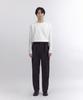 NONBLANK [Summer] Summer Cool Touch Belted Wide Fit Pants_Black
