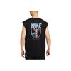 Nike Comfortable Fashion Versatile Soft Sleeveless Tank Top Men Tops Black HJ3691-010