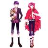 אנימה DIABOLIK LOVERS Sakamaki Shu Reiji כיסוי דאקימאקורה כיסויי כריות איש מגניב בגודל טבעי כיסוי כרית חיבוק גוף למתנות