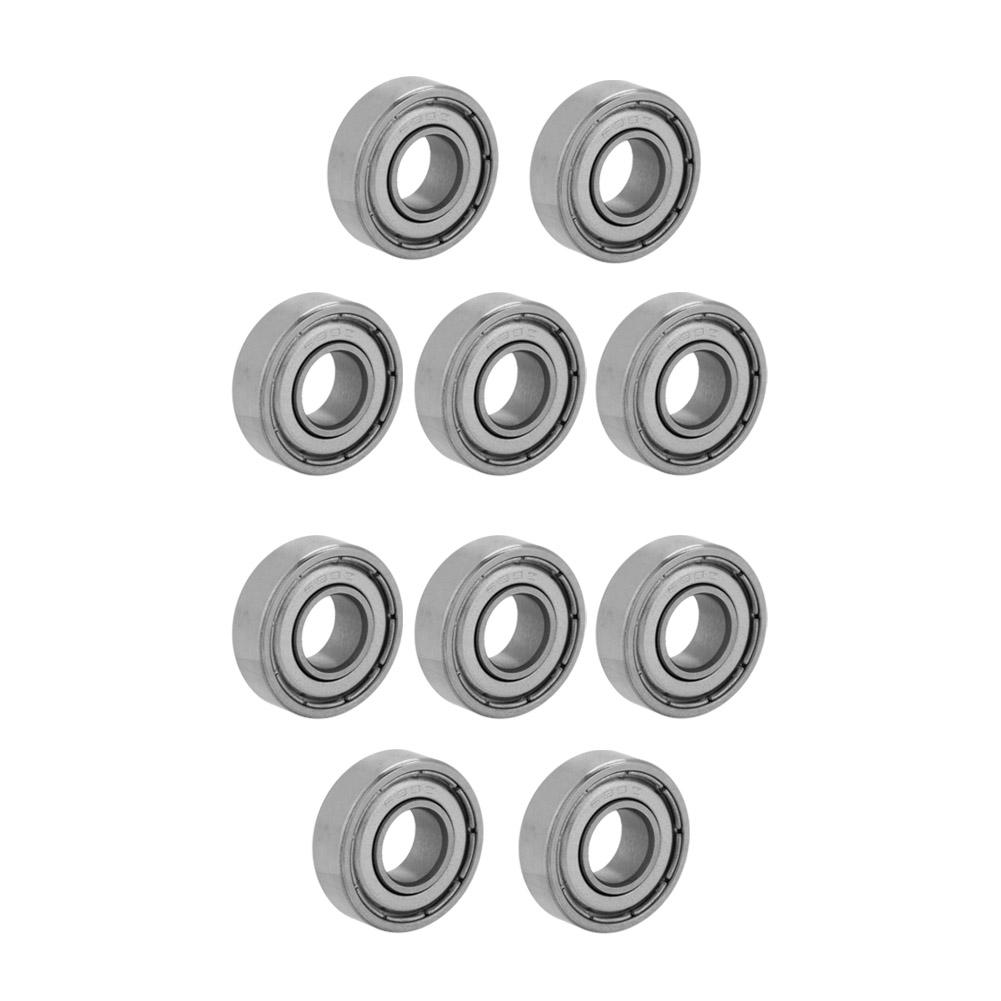 10pcs 698ZZ Double Shielded Miniature Steel Ball Bearings 8x19x6 Mm