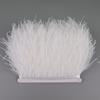 Ostrich Feathers Fringe 2M 55colors Selected Clothing Sewing Crafts Dress with Fluffy Feather Ribbon