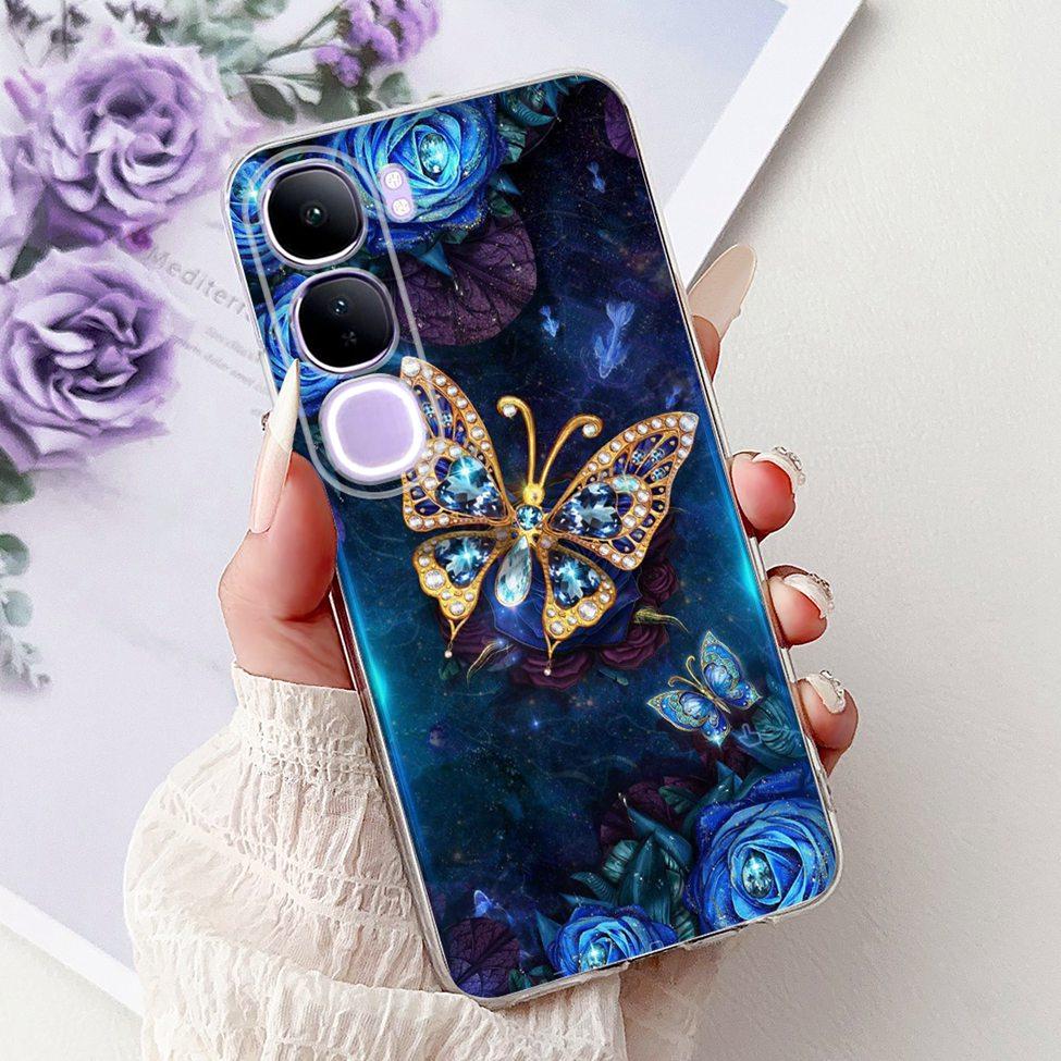 Clear For Vivo V40 Lite IDN Case 4G 5G Cute Cartoon Cool Luxury Funny Boys Girls Phone Case For vivo V40 Lite 5G IDN Back Cover