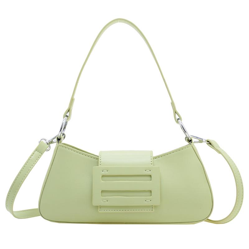 

Простая модная сумка на плечо из искусственной кожи карамельного цвета, женская легкая сумка через плечо класса люкс, корейская однотонная сумка через подмышку, маленькая квадратная сумка