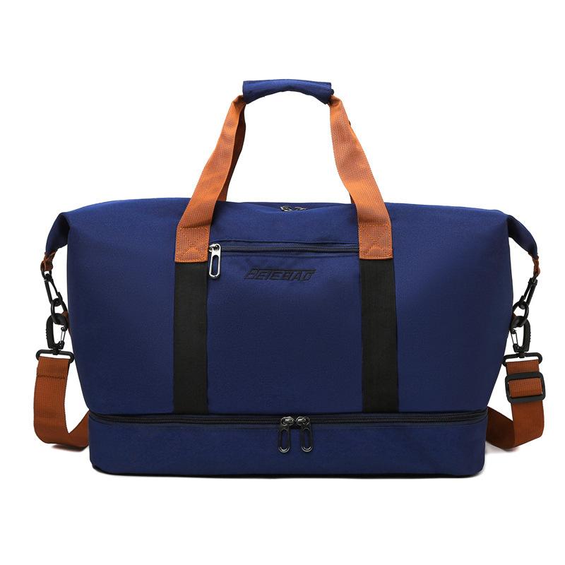 Cross-border Travel Bag Dry and Wet Separation Fitness Bag Short-distance Sports Portable Boarding Bag Outdoor Luggage Storage Bag