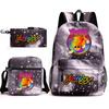 Poppy's Game Time Starry Sky Elementary School Bag Nightmare Animal Large Capacity Backpack Three-piece Set