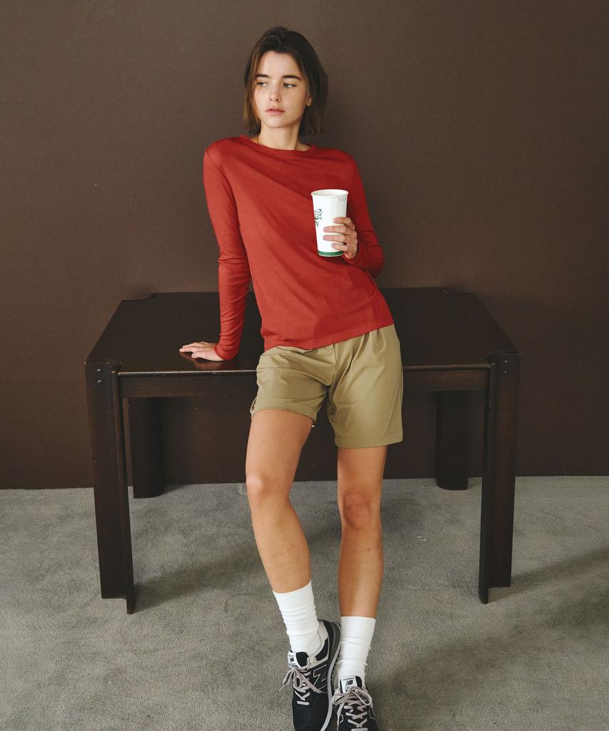 Formative Flex Bermuda Shorts (Fmpt13As)_Beige