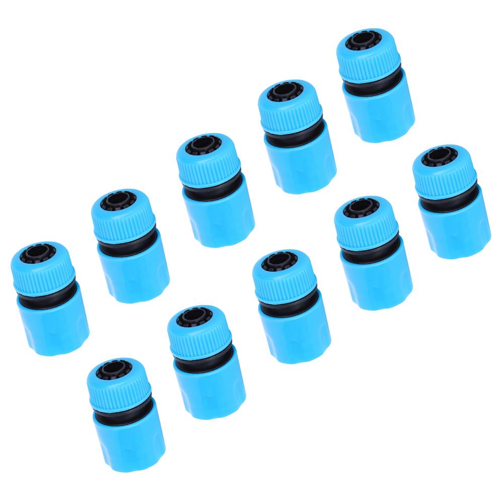 10Pcs G1 2in Water Pipe Quick Connector Nipple Joint Adapter Gardening Irrigation Tools