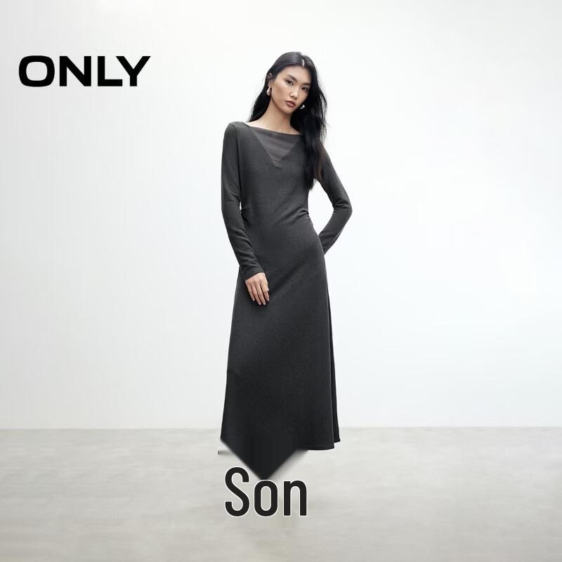 ONLY 2025 Autumn Elegant Slim Fit Long Dress 2XL