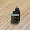 2 Stück Typ-C-Stecker zu 2-Pin-Klemmenanschlüssen Reise-Leichtgewicht-Ladeadapter für Mobiltelefone, Spielekonsolen, Lichter