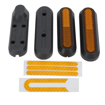 Capac roți din spate pentru scuter și autocolante Bandă reflectorizantă decorativă Accesorii pentru trotinete electrice