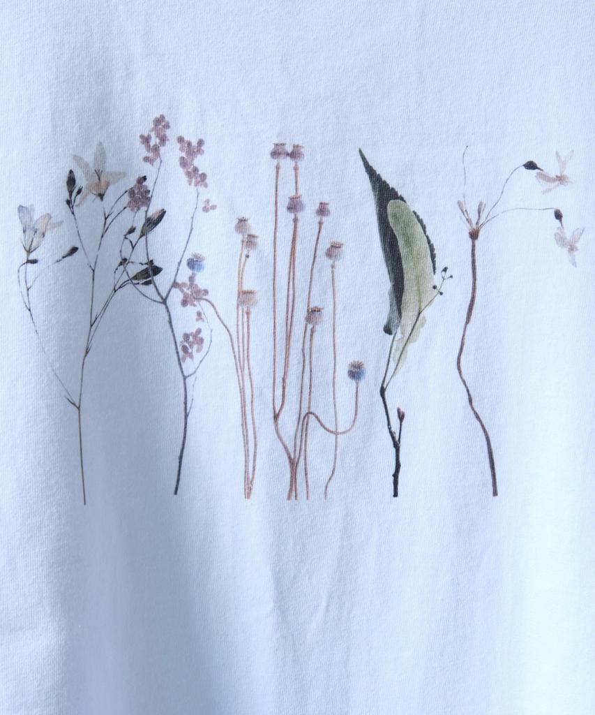 Topeu Dry Flower T-Shirt (White)