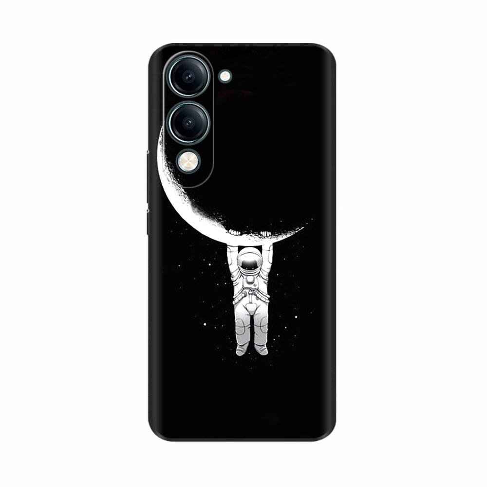 For Vivo Y19 Case 1915 Soft TPU Luxury Cute Silicone Case Bumper Back Phone Cover Coque For Vivo Y19s 2025 Cases V2419 Fundas