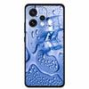 Case For Oppo Reno 15C 5G Colorful Flowers Black Soft Silicone TPU Phone Cases For Oppo Reno15 5G Shells Protection Bumper Funda