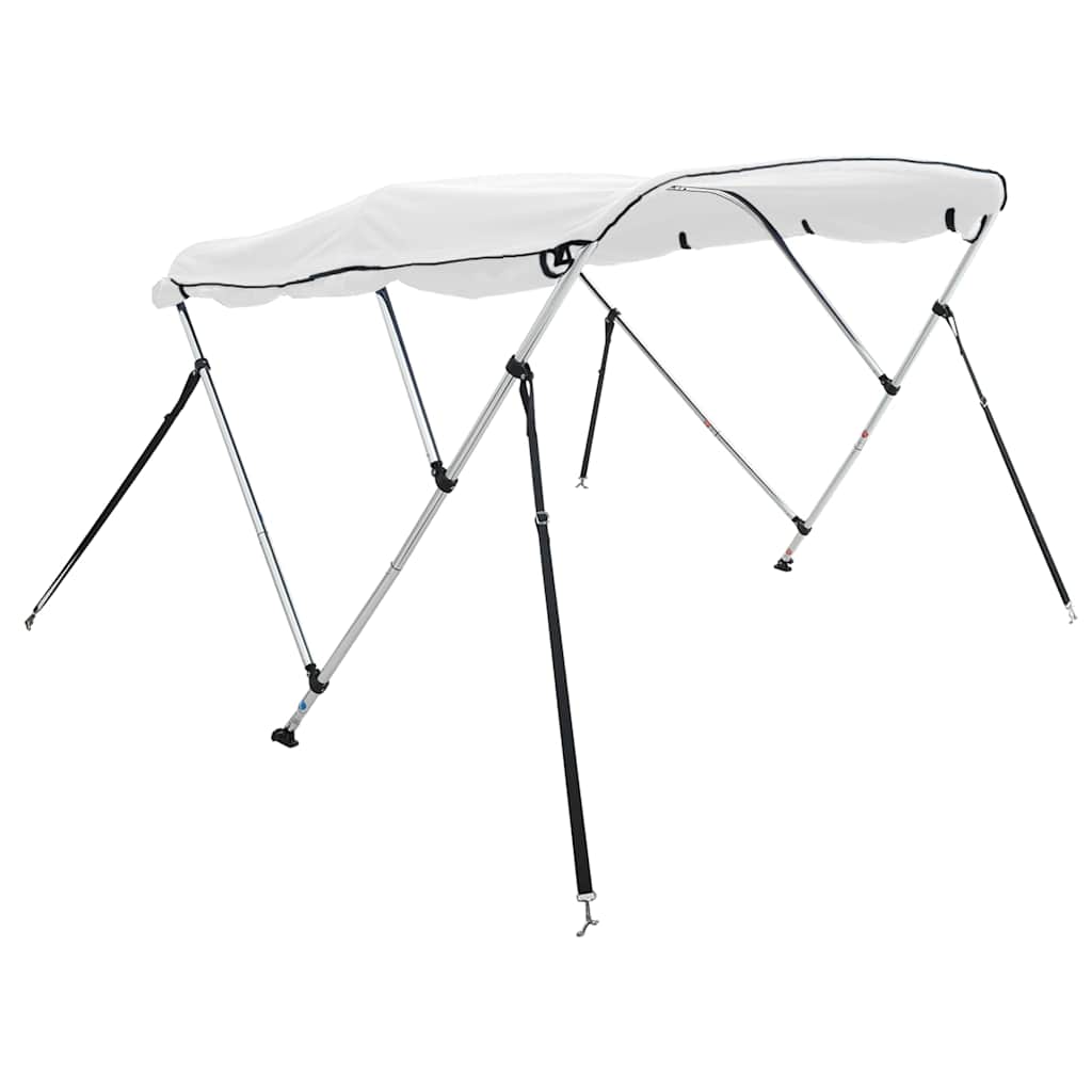 3 Bow Bimini Top with Side Panels 183 x (137 152) x 137 cm