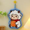 Pleasant Goat Soft & Thick Hand Towel - Absorbent, Odorless, Cute Cartoon Kitchen Decor
