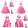 Dreamy Fairytale Princess Dress Cosplay Sleeping Beauty Gown For Adult Women