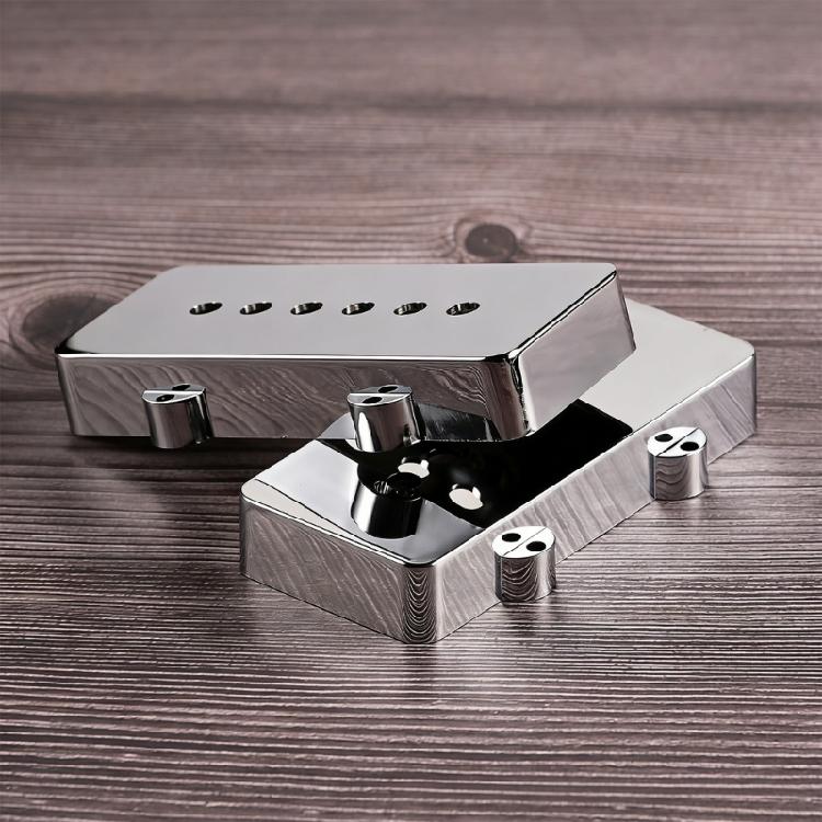 6 Hole Humbucker Pickup Cover Replacement Plastic Shell Electric Guitar Humbucker Pickup Covers Easy To Installation