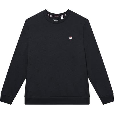 Pullover Sweatshirt 2023 Autumn New Simple Business Casual Knitted Long Sleeve Top Men Tops Legendary-Blue F11M331203FNV