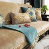 Chenille Sofa Handtuch Rutschfeste Couchbezüge für Wohnzimmermöbel Luxuriöser Uni-Sofaüberwurf Chinesischer Stil Hochwertig