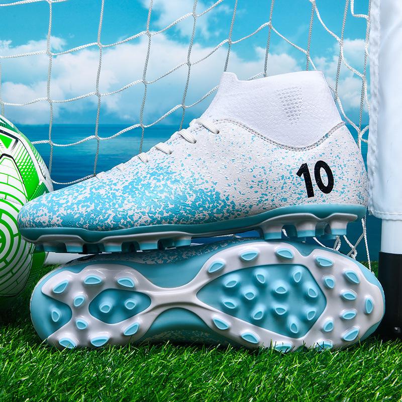 Men's Low-Top AG Football Shoes for Youth Competition and Training