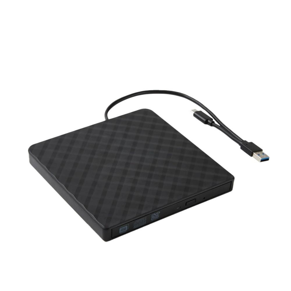 Type-c 2 In 1 External DVD Writer USB3.0 External DVD Drive DVD Burner Drive  Laptop