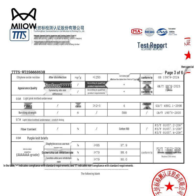 Miiow Women's Disposable Seamless Travel Underwear