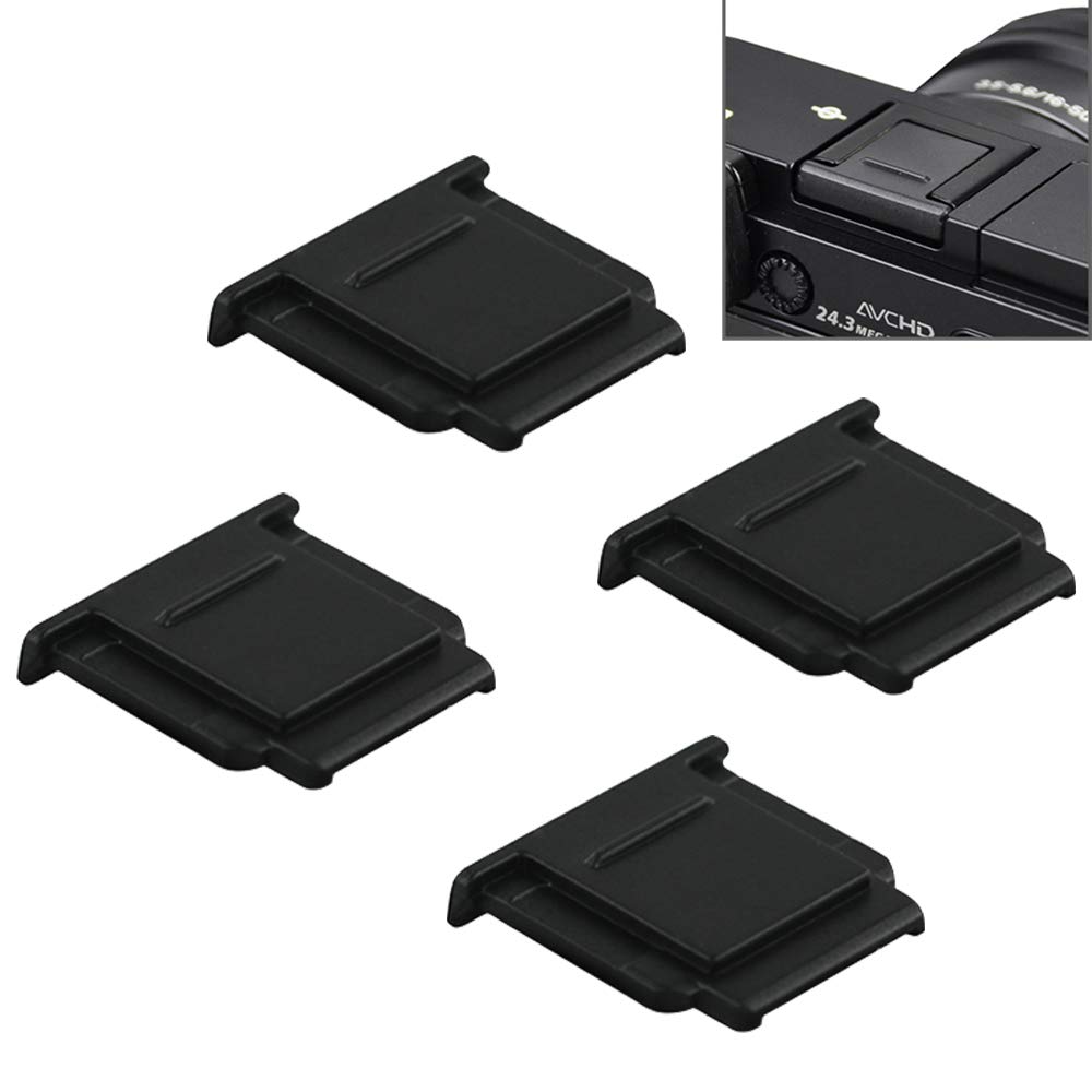 Pack of 4 JJC Hot Shoe for Sony RX1R A1 A7C A7C FA-SHC1M Covers/Caps III, II, ZV-E10 II, R, II, A9III, A6700, ZV-1 II, ZV-E1, FX30, FX2, FX2B, A7RV,