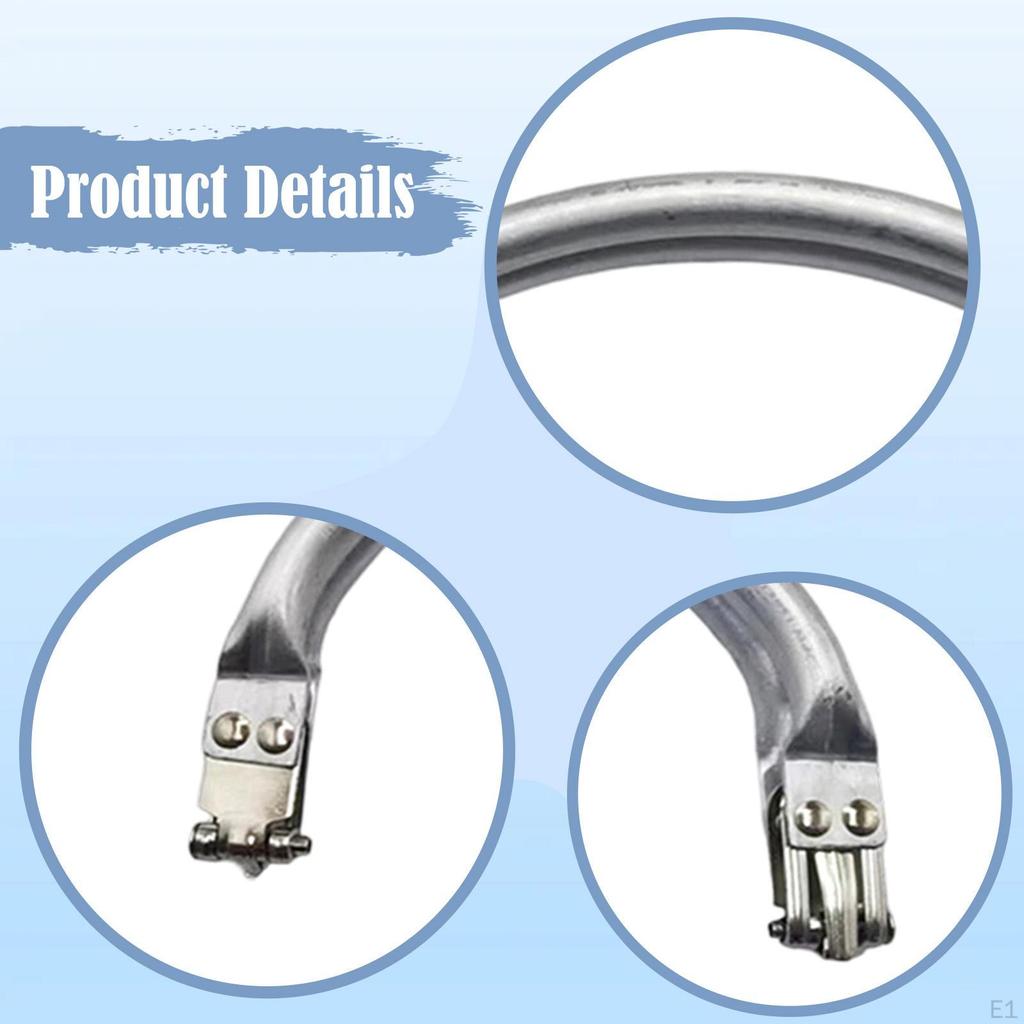 2 stycken plånbokshantagsväskhandtag för hantverk aftonväskor plånbok