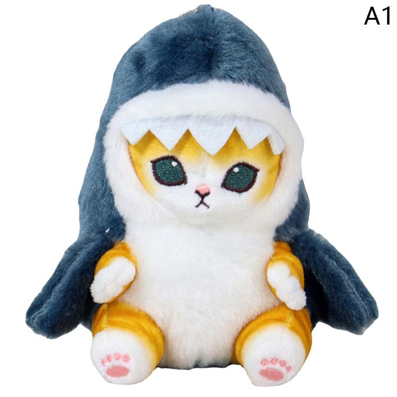 

Акула Кот Жареные Креветки Кот Плюшевая Кукла Подвеска Кукольная Комната Машина Сумка Декор Брелок