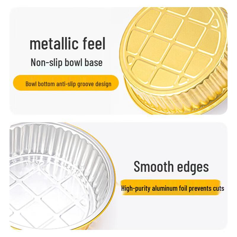 Disposable Aluminum Foil Containers with Lids