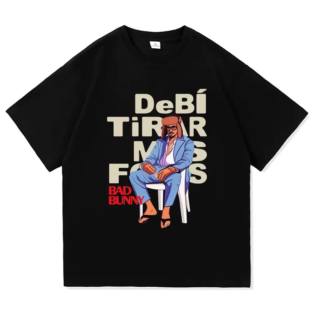 Trička Bad Bunny Grafické Harajuku Pánské dámské tričko Návrhář Harajuku Unisex Oblečení