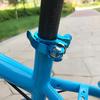 Fahrrad-Sattelstützklemme Leicht Schnellspanner Aluminiumlegierung 25,4 31,8 28,6 34,9 Universell Mountainbike Rennrad Sattelstützklemme